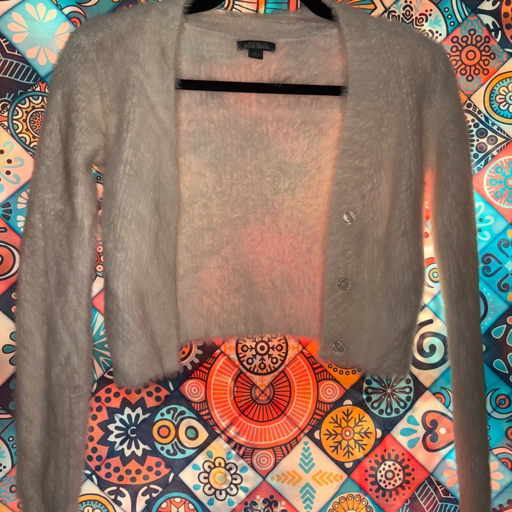 Wild Fable Fuzzy Cardigan